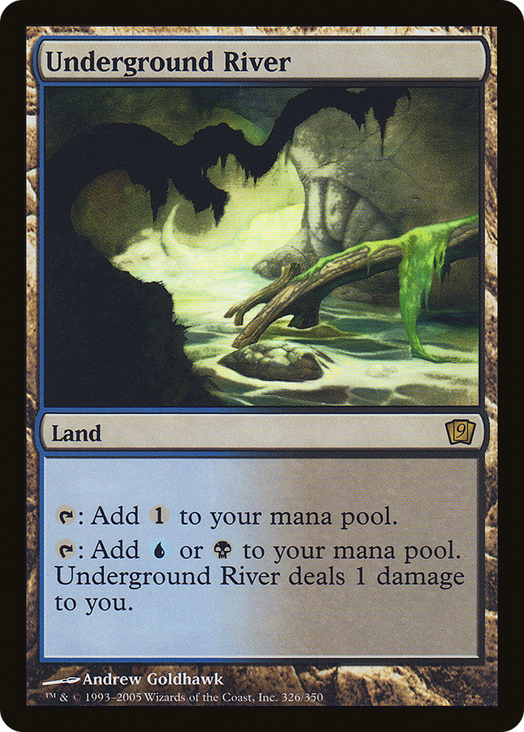 Underground River (9ED-326) [9th Edition] Foil