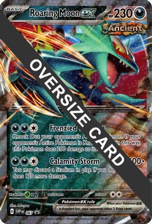 Roaring Moon ex (67) [Jumbo Cards] Holofoil - Promo