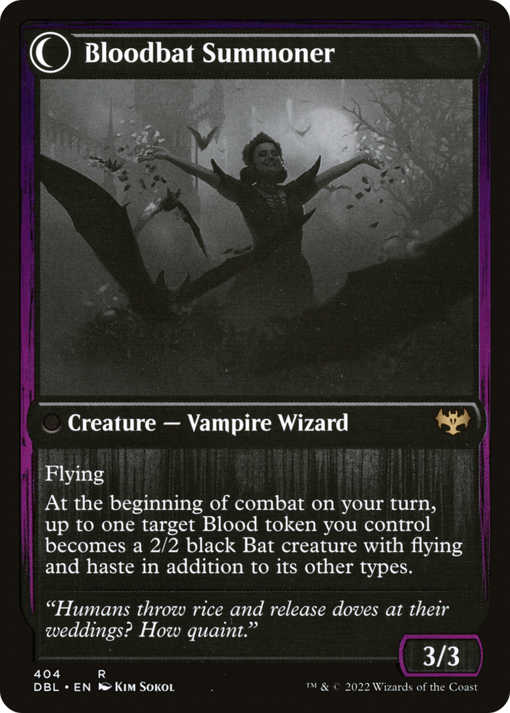 Voldaren Bloodcaster (DBL-404) [Innistrad: Double Feature]