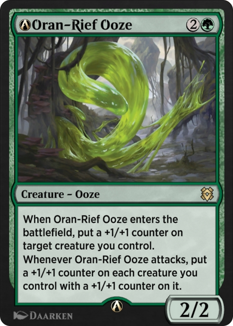 A-Oran-Rief Ooze (ZNR-A-198) [Zendikar Rising]