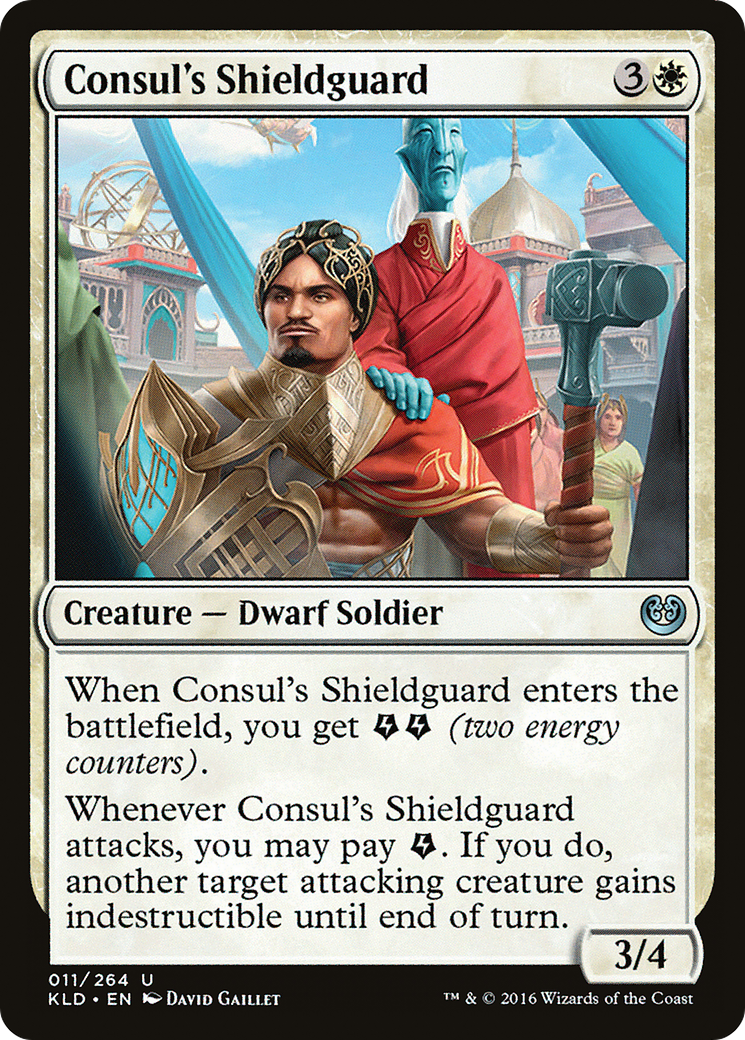 Consul's Shieldguard (KLD-011) [Kaladesh] Foil