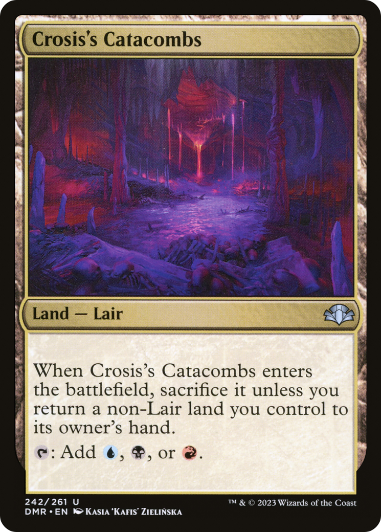 Crosis's Catacombs (DMR-242) [Dominaria Remastered] Foil