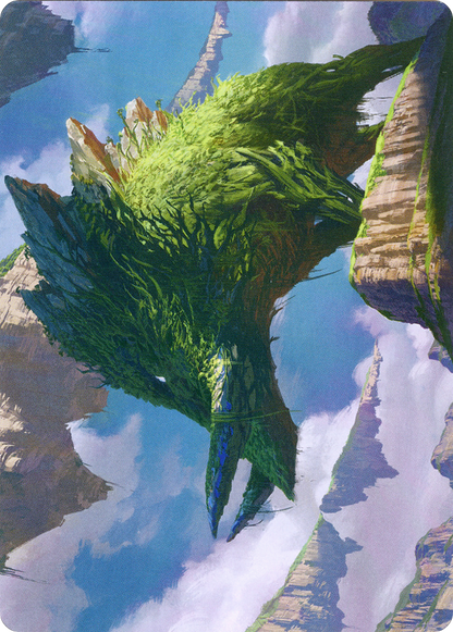 Yasharn, Implacable Earth // Yasharn, Implacable Earth (AZNR-081) (Borderless) [Zendikar Rising Art Series] Foil
