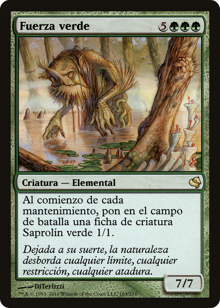 Verdant Force (Spanish) - "Fuerza verde" (PS11-163) [Salvat 2011]