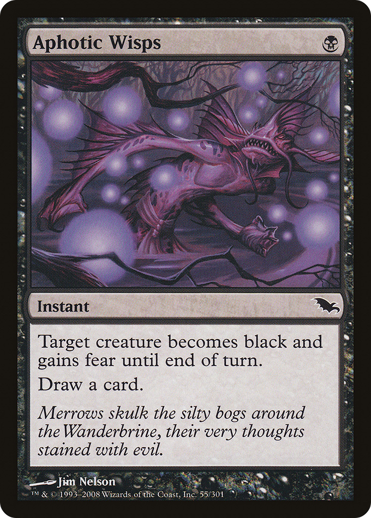 Aphotic Wisps (SHM-055) [Shadowmoor]