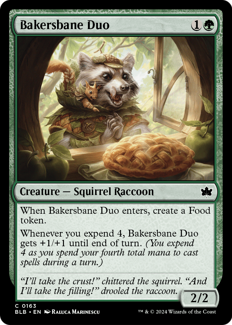 Bakersbane Duo (BLB-163) [Bloomburrow] Foil