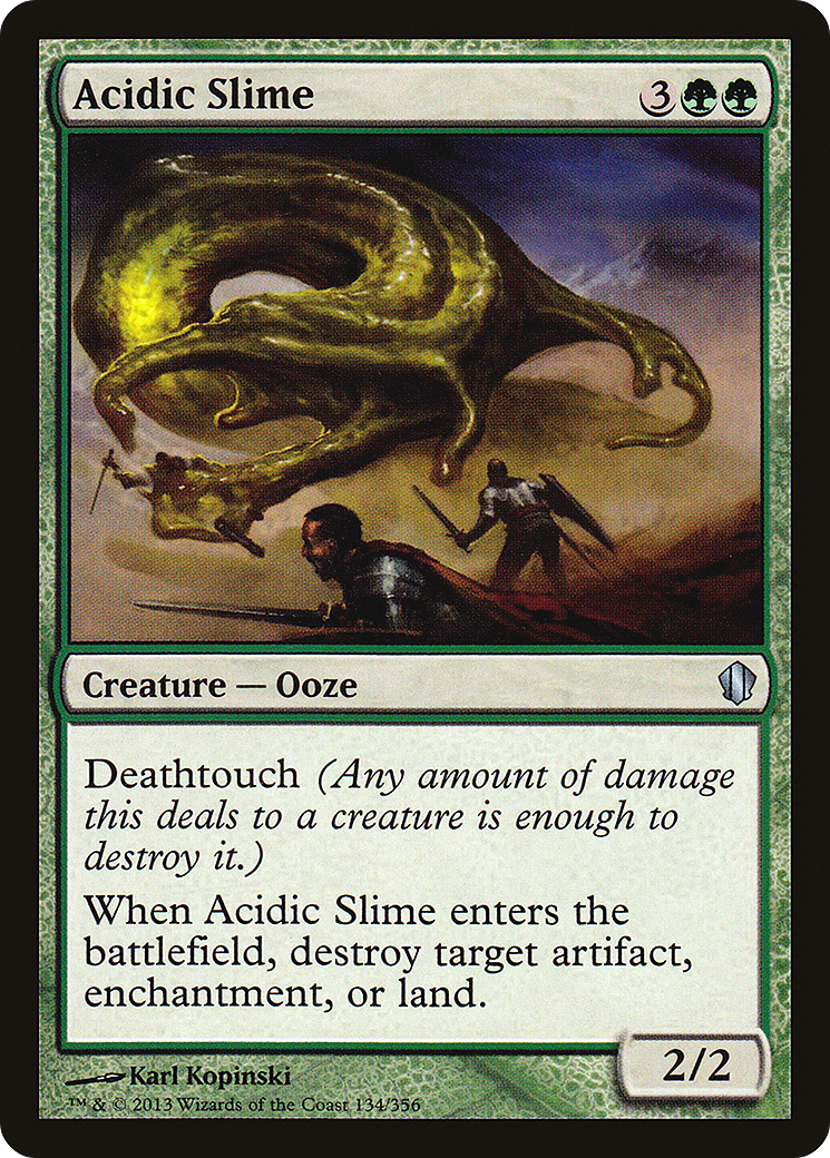 Acidic Slime (C13-134) [Commander 2013]