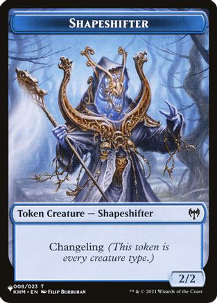 Shapeshifter // Rat Double-Sided Token (LIST-8 // 3) [The List Reprints]