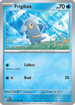 Frigibax (017/091) [SV Paldean Fates] - Common