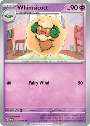 Whimsicott (035) [SV Paldean Fates] - Uncommon