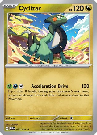 Cyclizar (070/091) [SV Paldean Fates] Holofoil - Rare
