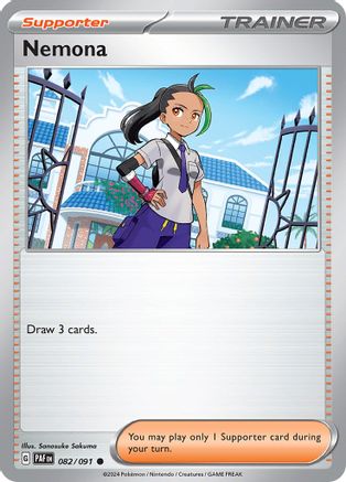 Nemona (082/091) [SV Paldean Fates] - Common