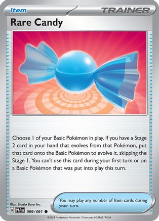 Rare Candy (089) [SV Paldean Fates] Reverse Holofoil - Common