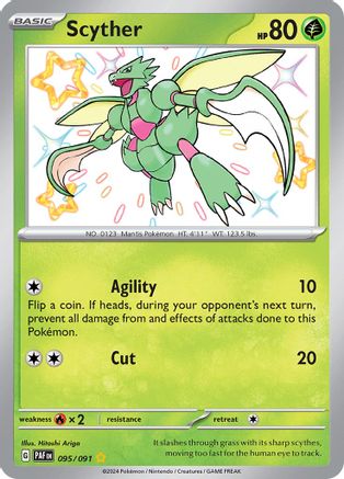 Scyther (095) [SV Paldean Fates] Holofoil - Shiny Rare