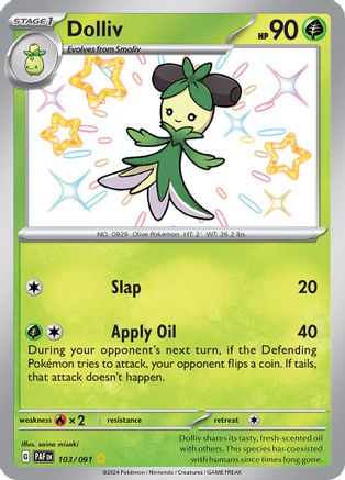 Dolliv (103) [SV Paldean Fates] Holofoil - Shiny Rare