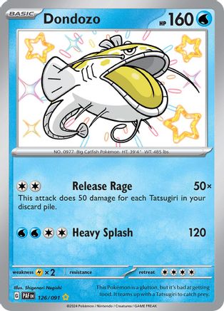 Dondozo (126) [SV Paldean Fates] Holofoil - Shiny Rare