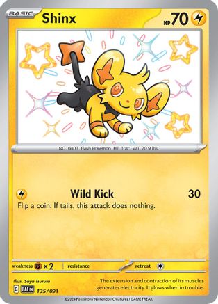 Shinx (135) [SV Paldean Fates] Holofoil - Shiny Rare