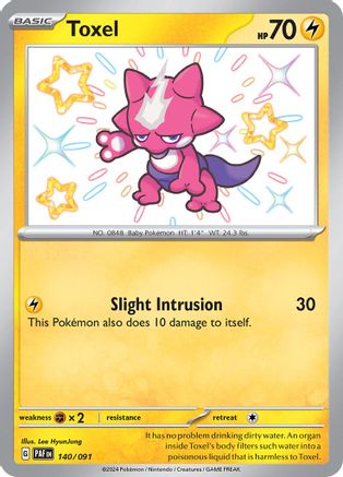 Toxel (140) [SV Paldean Fates] Holofoil - Shiny Rare