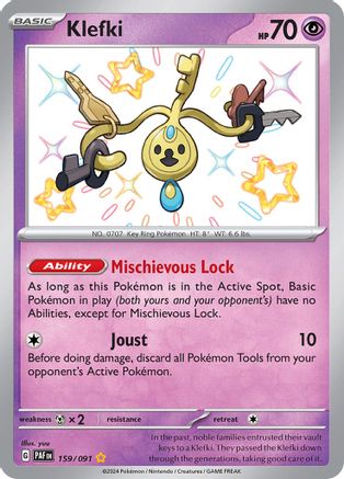 Klefki (159) [SV Paldean Fates] Holofoil - Shiny Rare