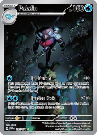 Palafin (225/091) [SV Paldean Fates] Holofoil - Illustration Rare