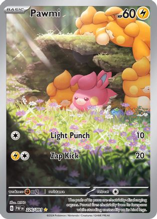 Pawmi (226/091) [SV Paldean Fates] Holofoil - Illustration Rare