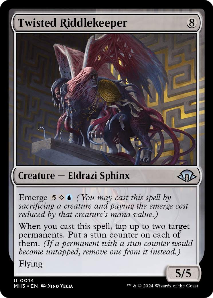 Twisted Riddlekeeper (MH3-014) [Modern Horizons 3] Foil