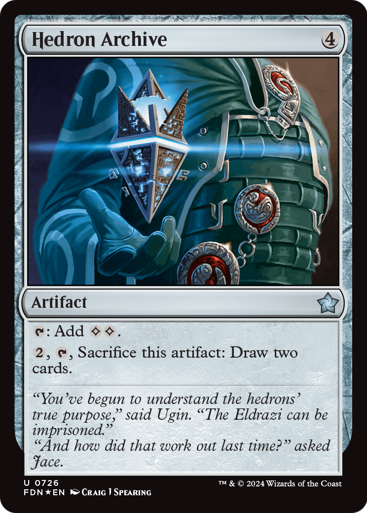 Hedron Archive (FDN-726) [Foundations] Foil