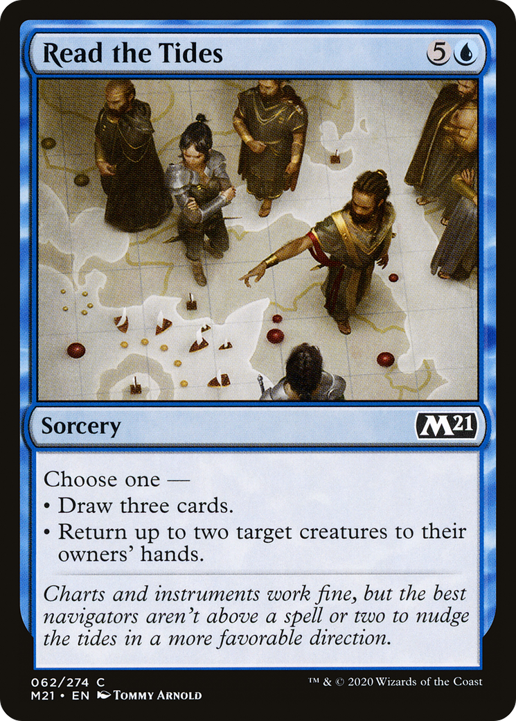 Read the Tides (M21-062) [Core Set 2021] Foil