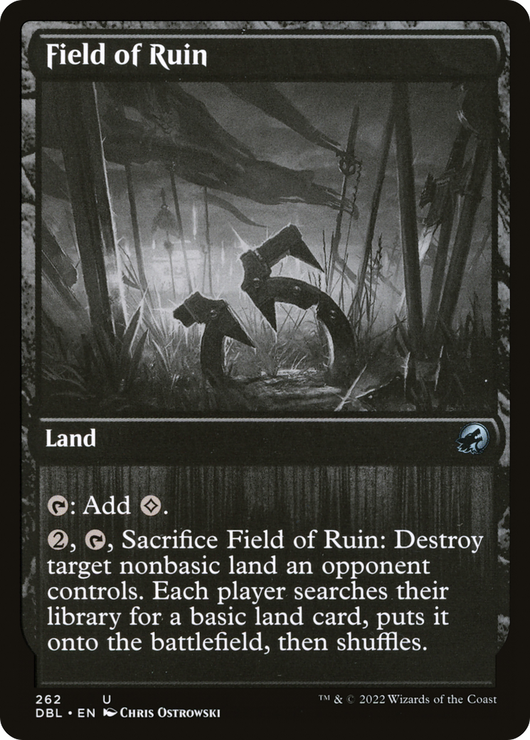 Field of Ruin (DBL-262) [Innistrad: Double Feature] Foil