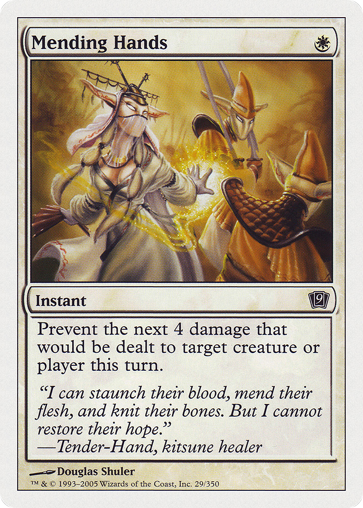 Mending Hands (9ED-029) [9th Edition] Foil