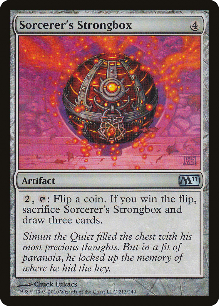 Sorcerer's Strongbox (M11-213) [Magic 2011]