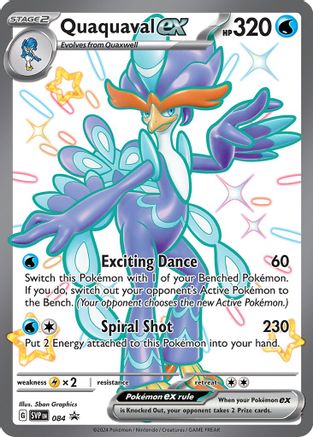 Quaquaval ex (084) [SV Scarlet & Violet Promo Cards] Holofoil - Promo