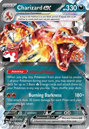 Charizard ex (125) [Prize Pack Series Cards] Holofoil - Double Rare