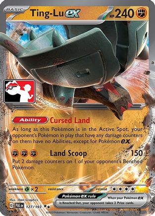 Ting-Lu ex (127/193) [Prize Pack Series Cards] Holofoil - Double Rare