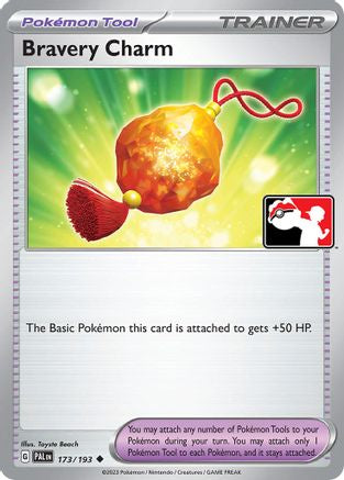 Bravery Charm (173) [Prize Pack Series Cards] - Uncommon