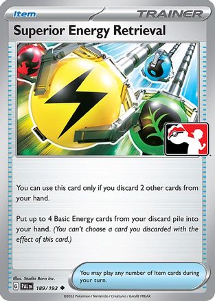 Superior Energy Retrieval (189) [Prize Pack Series Cards] - Uncommon