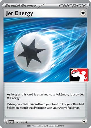 Jet Energy (190) [Prize Pack Series Cards] Holofoil - Uncommon