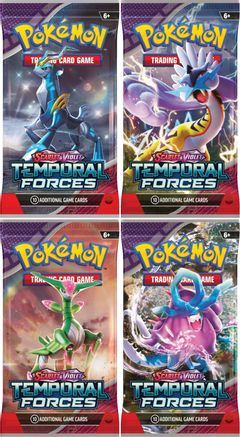 Temporal Forces Booster Pack Art Bundle [Set of 4]