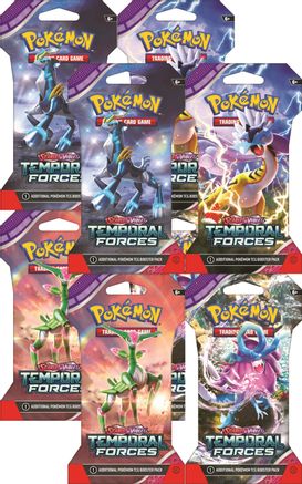 Temporal Forces Sleeved Booster Pack Bundle [Set of 8]