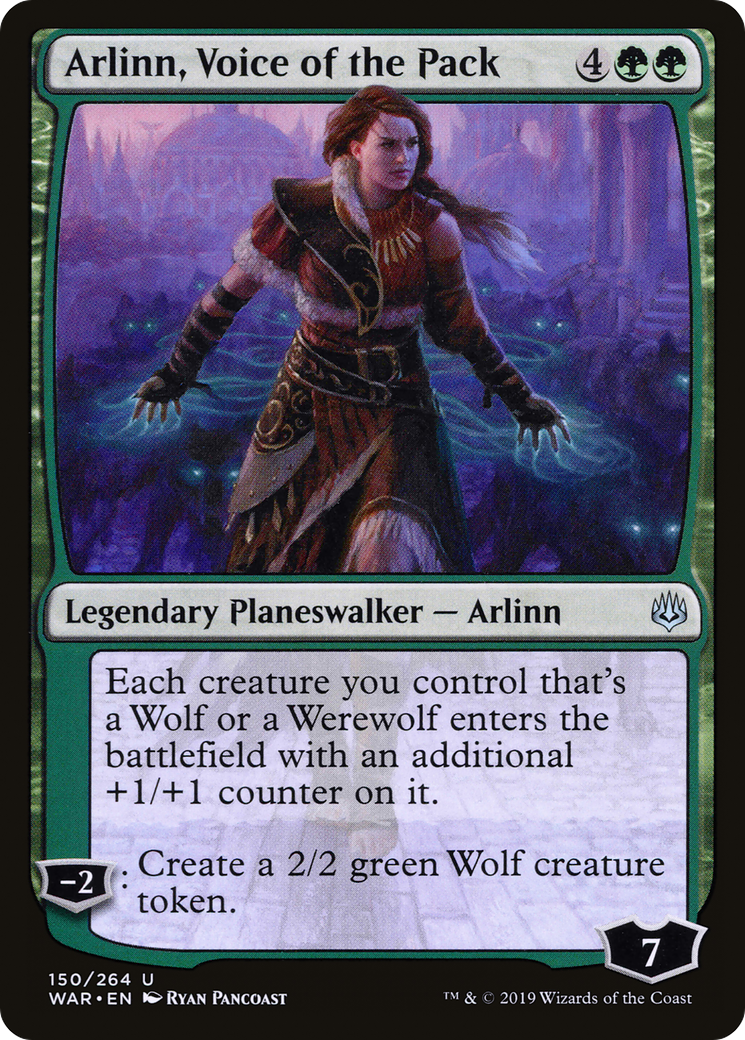 Arlinn, Voice of the Pack (WAR-150) [War of the Spark]