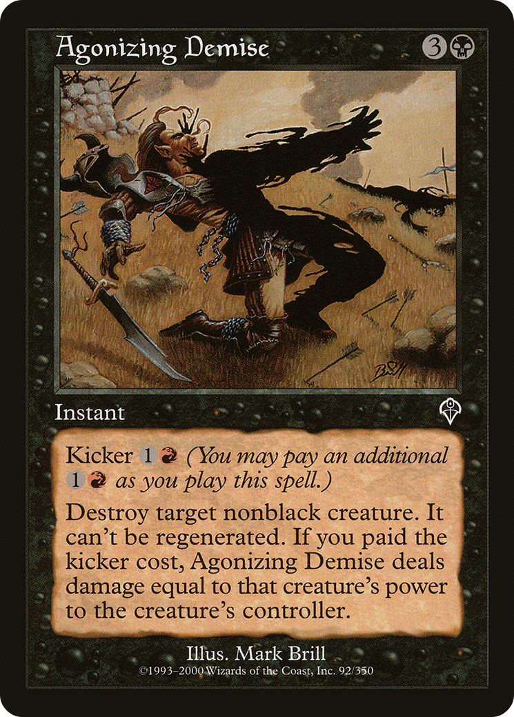 Agonizing Demise (INV-092) [Invasion]