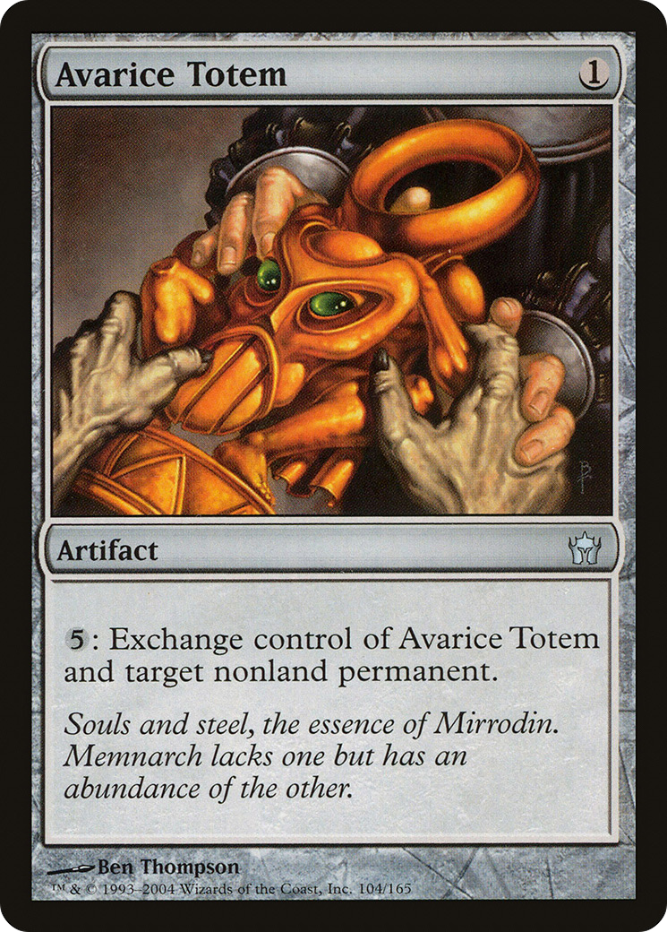 Avarice Totem (5DN-104) [Fifth Dawn]