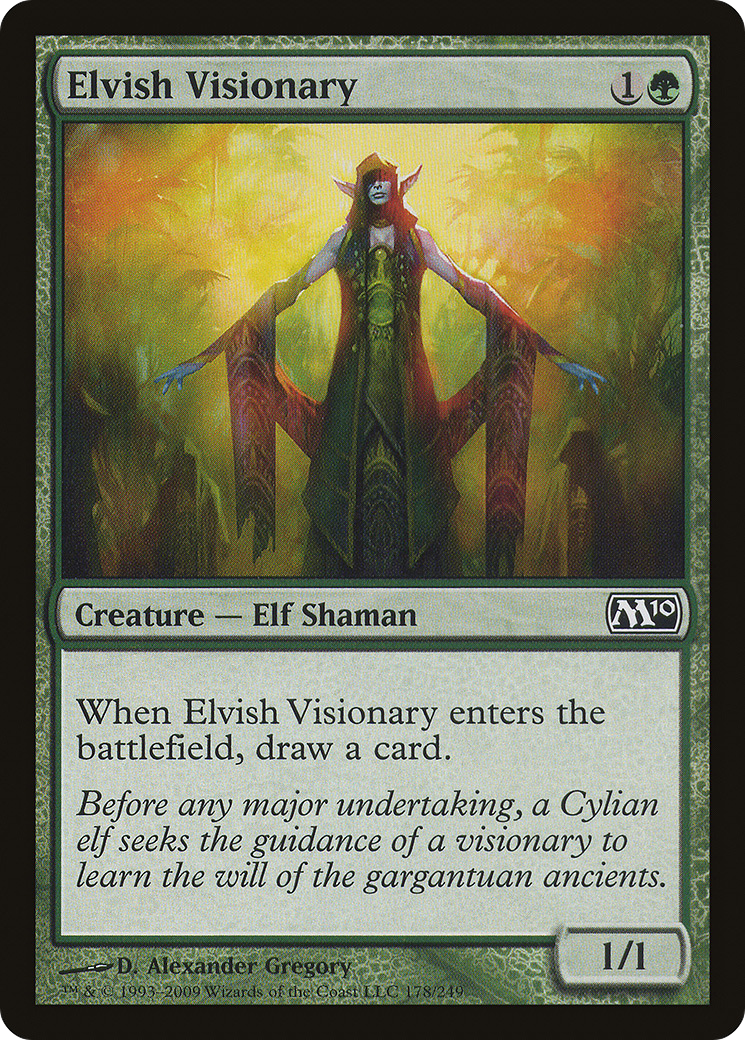 Elvish Visionary (M10-178) [Magic 2010]