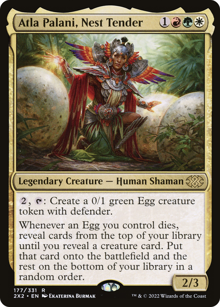 Atla Palani, Nest Tender (2X2-177) [Double Masters 2022] Foil