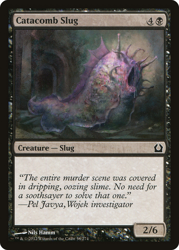 Catacomb Slug (RTR-058) [Return to Ravnica]