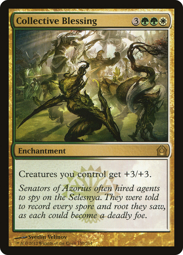 Collective Blessing (RTR-150) [Return to Ravnica] Foil