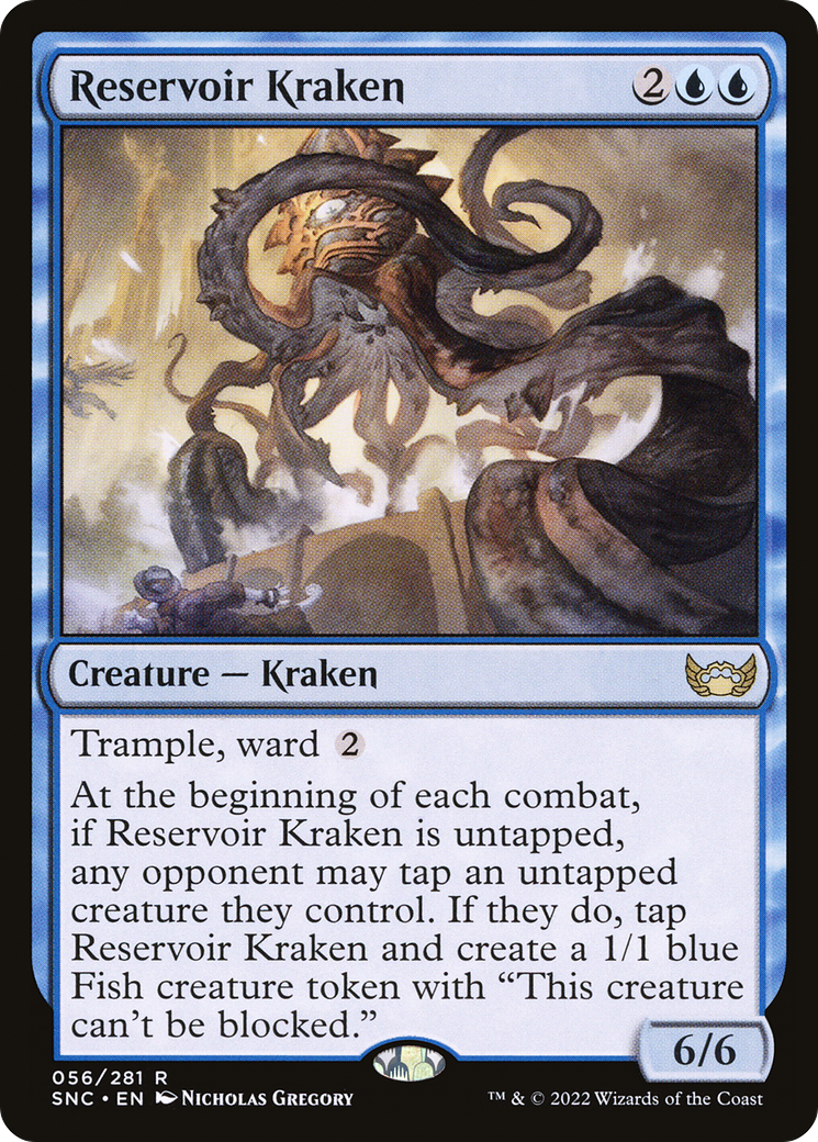 Reservoir Kraken (SNC-056) [Streets of New Capenna]