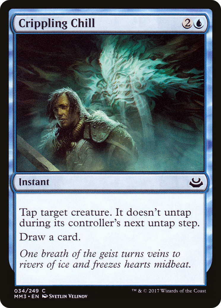Crippling Chill (MM3-034) [Modern Masters 2017] Foil