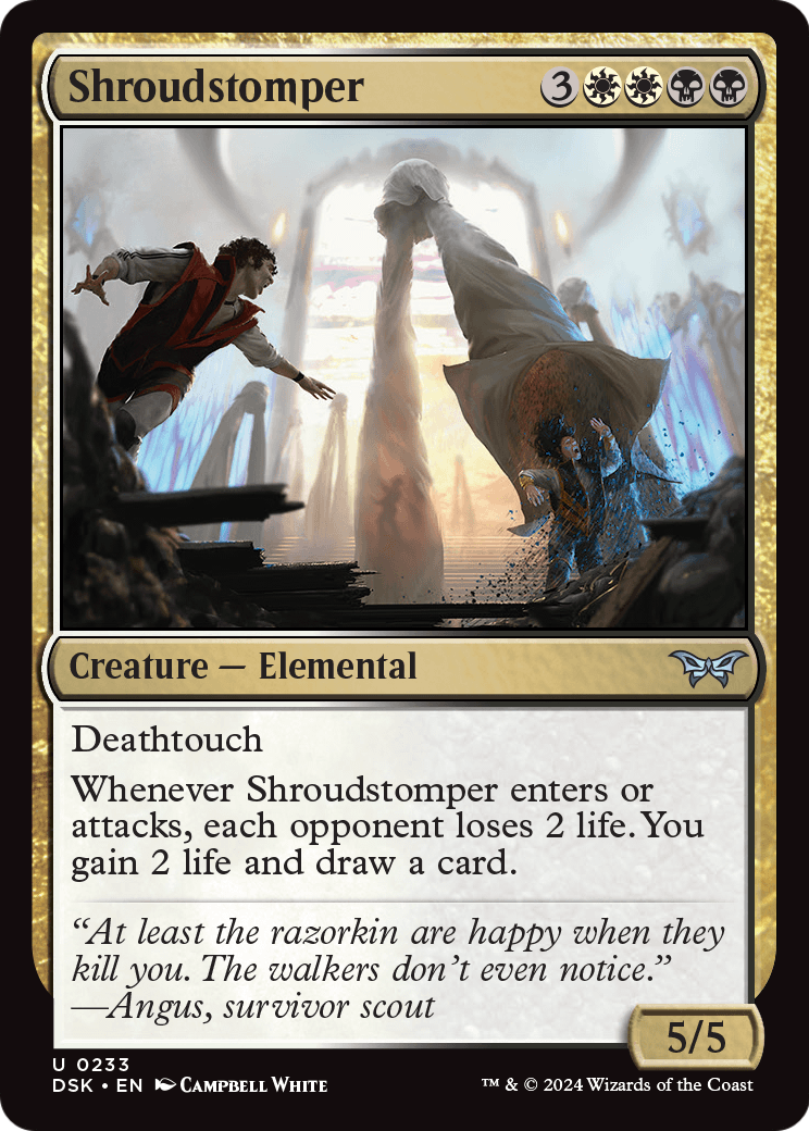 Shroudstomper (DSK-233) [Duskmourn: House of Horror] Foil