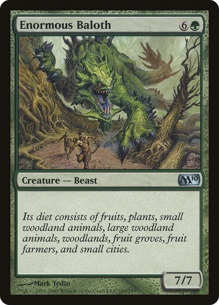 Enormous Baloth (M10-180) [Magic 2010]